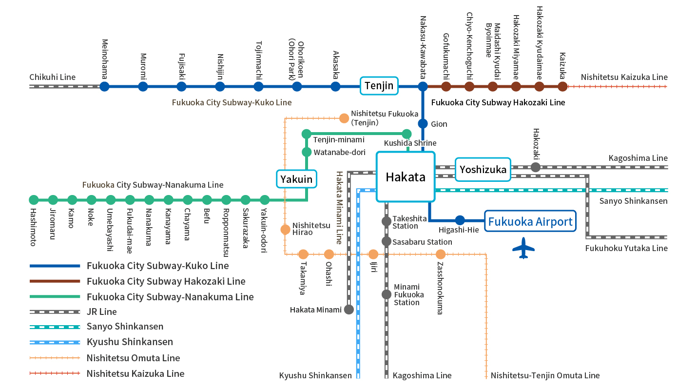 Wide-area Route Map